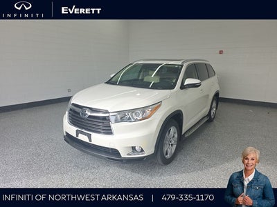 2016 Toyota Highlander Limited Platinum V6